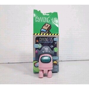 Tokido Among Us Mini Action Figure Ejected Edition Pink Pirate Hat Mystery Fig